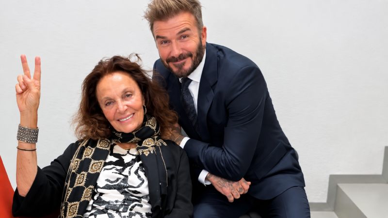 Diane von Furstenberg and Jake Gyllenhaal